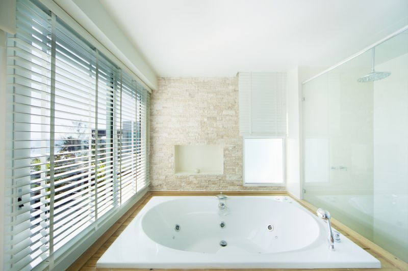 Refinished Bathtub in a Modern Bathroom